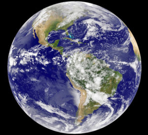 Space X Earth Globs Flat