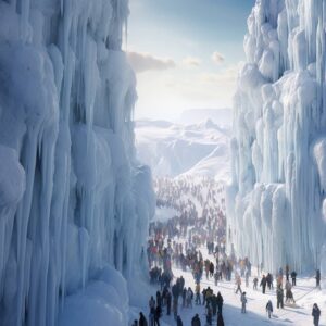 Antarctica Ice Wall